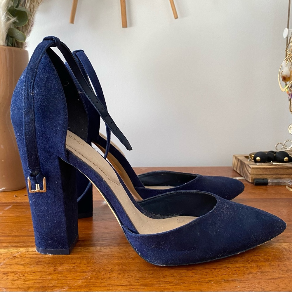 ALDO Pointed Toe Block Heel